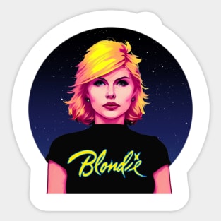 Blondie wearing her t-shirt! Sticker